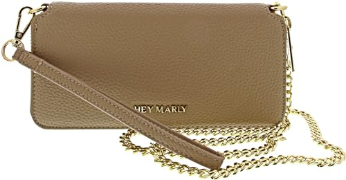 Hey Marly Classy Chain Geldbeutel Beige
