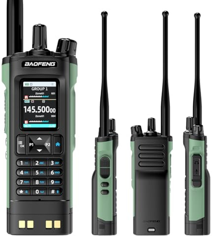 UV-32 Ham Radio Handheld,10W Walkie Talkie,Suitable for travel and camping - GPS two-way radio NOAA outdoor hiking,APP Programming, Multi-Band, Wireless Copy Frequency, USB-C Rechargeable