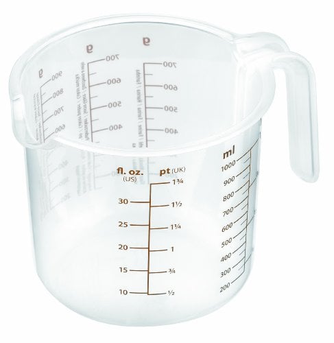 Tescoma 630406 Delicia Brocca con Scala graduata, misura in grammi e litri fino a 0.5 litri, Plastica BPA Free