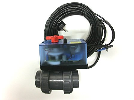 Pool Schwimmbad 2-Wege-Kugelhahn D 63 mm incl. Regelung mit elektrischem Stellmotor 230V