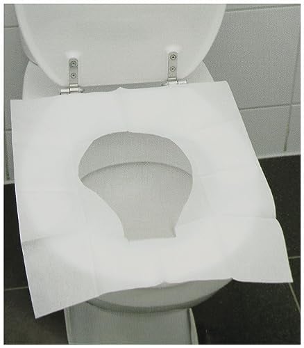 10 x Disposable Toilet Seat Covers Hygienic Flushable Travel Camping Pocket Size