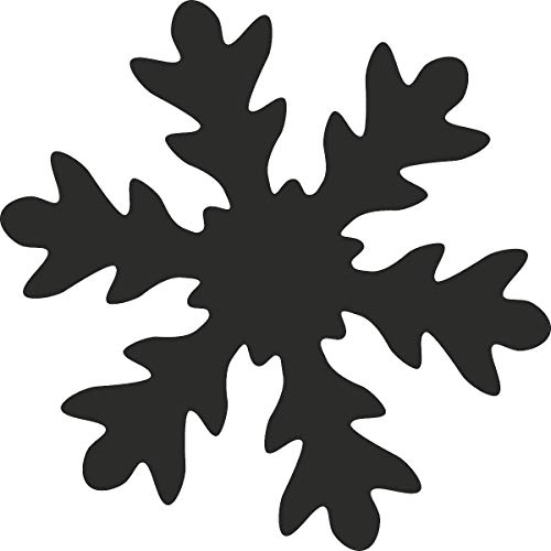 Heyda 203687562 Motivstanzer XXXL Motivgröße circa 6,5 cm, Motiv Schneeflocke