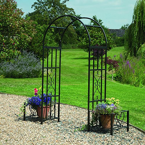 Greenhurst Huntingdon Ornamental Arch and Planters