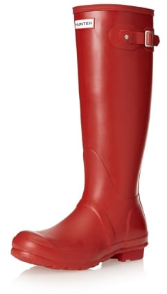 Hunter Original Tall, Stivali di Gomma Unisex-Adulto, Rosso, 40/41 EU