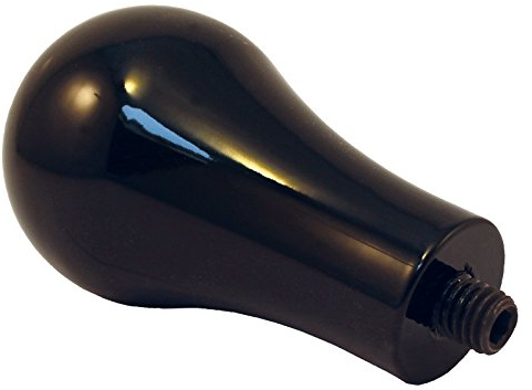 Joe Frex - schwarz aus Aluminium Tamper Kaffeemehlpresser Griff Oberteil