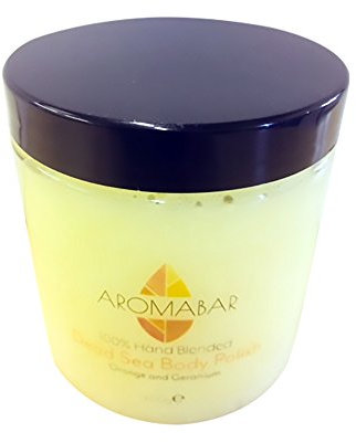 Salz Aus Dem Toten Meer & Sheabutter Körper Peeling Peeling 300g mit Orange & Geranie ätherischee Öle