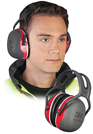 3M™ PELTOR™Cuffie auricolari Serie X, X3A Cuffia temporale rossa 33 dB