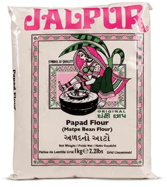 Black Matpe Bean Flour (papad flour) - 100g