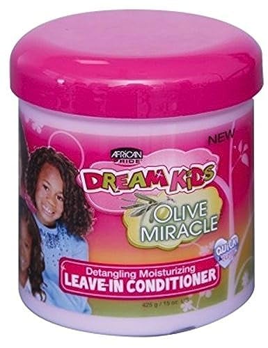 Ap Dream Kids Olive Miracle Leave-In Conditioner 15oz by AFRICAN PRIDE