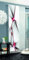 Home Fashion Flächenvorhang KINGFIELD 245x60 cm, Dekostoff, Farbe:rot, Menge:5