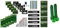 geo-versand Regular Refill Set - Logbücher und Aufkleber - Wartungsset Maintenance Geocaching Geocache Petling Filmdosen Micro Logstreifen Logbücher