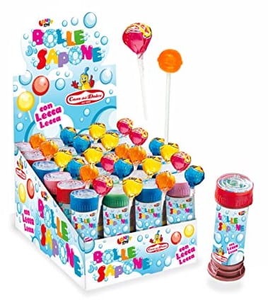Casa Del Dolce -Candy Toys Seifenblasen und Flasche 24 Stück