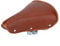 Alomejor Fahrradsattel Nieten Fahrradsitz PU Leder Federsattel Vintage Classic Frühling Extra Breit und Gepolstert Fahrradsattel für