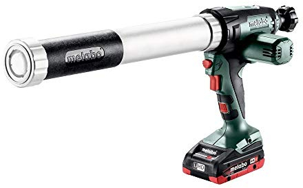 METABO 601207800 - Silikonpistole mit Akku 18 V / 1 x LiHD 4,0 Ah Li-Ion KPA 18 LTX 600 mit Koffer