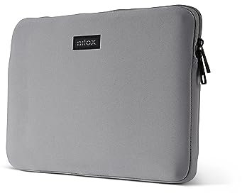 Nilox, Sleeve Grigia 13.3, Borsa Porta PC 13.3 Compatta e Leggera, Peso 110 Grammi, Dimensioni 35.5 x 26 x 3 cm (LxAxP), 5 Colorazioni Disponibili, Colore Grigio
