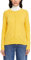 ESPRIT 990cc1i311 Maglione Cardigan, Giallo, L Donna