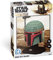 4D Cityscape Star Wars 3D Papiermodellbausätze (Mandalorian Boba Fett Helm)