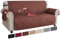 XINEAGE Sofa Überzug, Sofabezug 3 Sitzer Reversible, Wasserdicht Sofabezug, Sofaüberwurf, Sofa Möbel Protector, rutschfeste Sofabezüge für Hunde Haustiere (3 Sitzer, Kaffee)