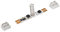 Interruttore Led Dimmer Touch, Flessibile Senza Saldatura, Per Profilo Alluminio, 12V 24V 3A, Con Indicatore Blu e Memoria (8mm)