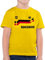 Kinder T-Shirt Jungen - 2026 Fussball WM Fanartikel - Deutschland Trikot mit Name und Nummer Germany - 128 (7/8 Jahre) - Gelb - deutschlandtrikot fußball em 2024 t Shirt fußball. German Tshirt