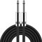 New bee Guitar Cable 3m/10ft Electric Guitar Instrument Cable Bass AMP Cord 1/4 inch Straight to Straight Jack Lead for Electric Guitar, Bass Guitar, Electric Mandolin, Pro Audio, Black