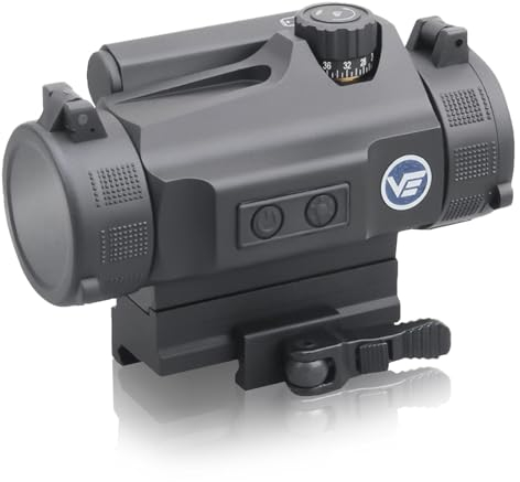 Vector Optics SCRD-D26 Nautilus 1x30 Double Reticle Rotpunkt Visier für Sport, Airsoft und Jagd, Luftgewehr, Ziel-Visier, Reflex-Visier, Red-Dot zum zielen