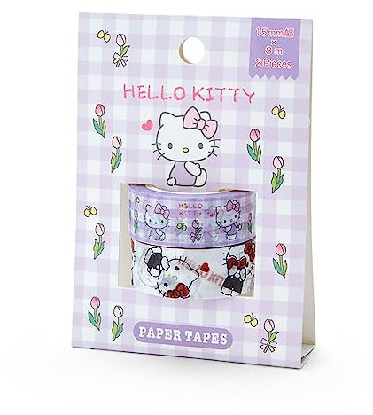 SANRIO SANRIO 549924 - Nastro di carta Hello Kitty, set da 2