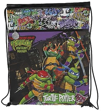 CYPBRANDS Unisex Kinder Ninja Turtles Sack-Mutants Rucksack, bunt