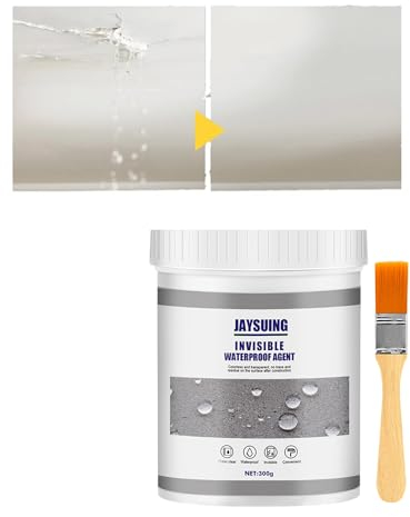 Sellador Adhesivo Impermeable Transparente, Agente Invisible Permeable Con Cepillo (300)