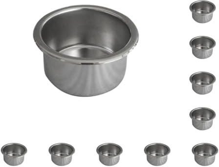 Lot de 10 porte-bouteilles en acier inoxydable 316 pour bateau, camping-car, voiture