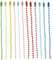 „VGOL 400 Stück bunte Kugelkette, Kugelkette, Metallkette zum Aufhängen, Anhänger, Perlenkette, Metallkugelkette, Schnalle für Schlüsselanhänger, Halskette, Schmuck, hängende Verzierung