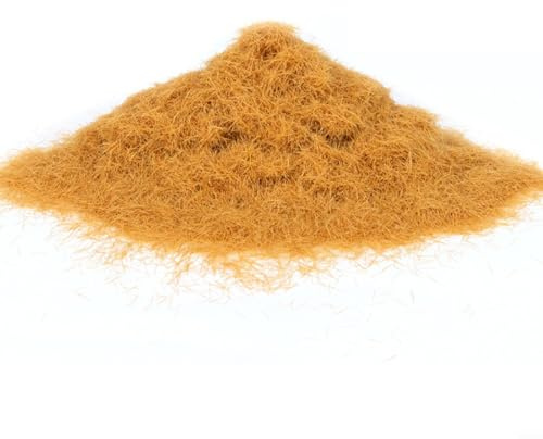 EXTRWORY Herbe statique 5 mm x 120 g, flocage statique, pour machine à floquer, table de sable, bricolage
