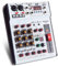 SIKUING Table de mixage audio professionnelle à 6 canaux avec 99 effets DSP Alimentation fantôme 48V Interface USB Bluetooth Table de mixage DJ stéréo pour Karaoké Live Performance DJ Stage