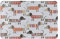 Door Mat Sausage Dogs Welcome Doormat Non-Slip Welcome Mat Plush Ground Mat, For Kitchen, Indoor & Outdoor, Bedroom, 60 x 40cm