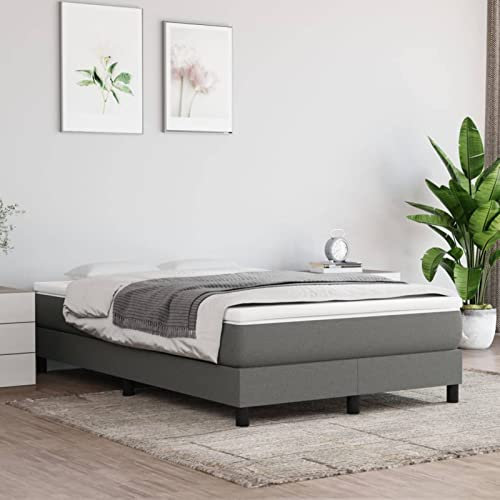 Festnight Boxspringbett ohne Kopfteil 120x200 cm mit Matratze Bett Doppelbett Einzelbetten Polsterbett Bettgestell mit Lattenrost Jugendbett Bettrahmen