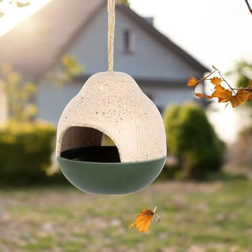 CULT at home Vogeltränke Garten für kleine Vögel– Vogelhaus Balkon – Schale Vogel Tränke Insektentränke – Vogeltränken für draußen zum Aufhängen Aufstellen - Höhe 20 cm