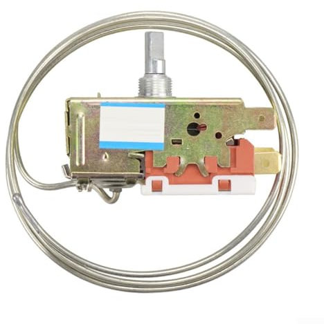 WDF19-K Thermostat de contrôle de température pour réfrigérateur avec câble de 80 cm de long Construction en métal pour appareils de refroidissement
