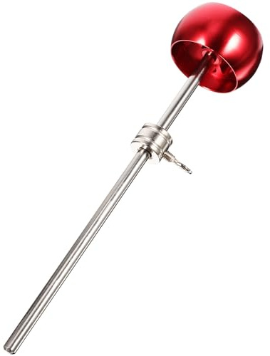 Aluminiumlegierung Schlaginstrument Hammer für Jazz Drum Pedal, Rot | Schaft mit Verstellbarem Gewichtsverteiler, Schnelle Reaktion, Klassisches Design, Schönes Aussehen