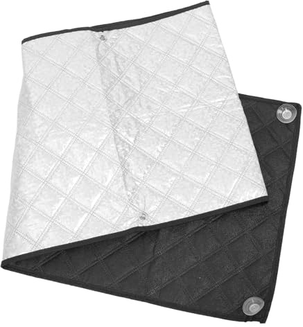 HEANUJJ Freezer Cover 71x20 in Aluminum Foil Weatherproof Silver | Chest Refrigerator Fit, Dustproof Wrap for Balcony Use, Four-season Storage and Outdoor Shielding