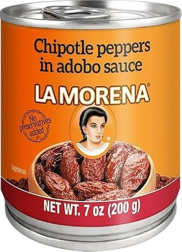 La Morena Chipotle Peppers in Adobo Sauce, 7 oz.