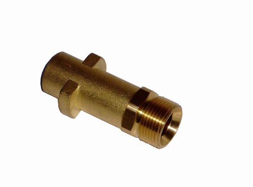 M22 Adaptateur à baïonnette en laiton pour le raccordement d'un pistolet Kärcher