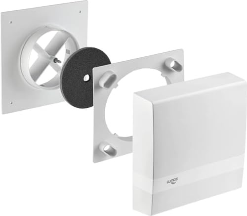 Lunos Lüftung Innenblende Schallschutz Weiß für e² & e²neo
