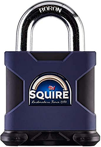 Henry Squire Ss80s Stronghold Cadenas en acier massif, 80 mm