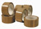 Palucart 6 rotoli nastro adesivo 50x66 srotolamento silenzioso low noise per imballaggio colore AVANA