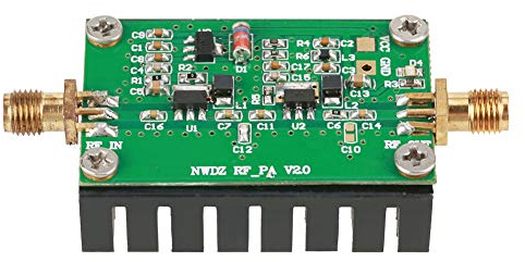 2MHz-700MHZ 3W 15V Amplificador de Rf,HF VHF UHF FM Amplificador de Potencia RF Transmisor RF para Aplicaciones Inalámbricas,Radio FM de Control Remoto,Radio Digital