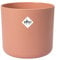 elho B.for Soft Rund 14 - Blumentopf für Innen - 100% recyceltem Plastik - Ø 13.8 x H 12.5 cm - Rosa/Zartrosa