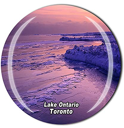 Lake Ontario Kanada Kühlschrankmagnet Kristall Tourist Souvenir Geschenk Sammlung Kühlschrank Magnetaufkleber