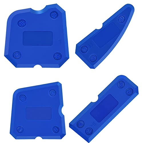 Quesuc Set di 4 pezzi di guarnizioni in silicone per sigillare le giunture (blu)