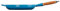 Le Creuset Signature gusseiserne Bratpfanne mit Holzgriff 28 cm Marseille Blue