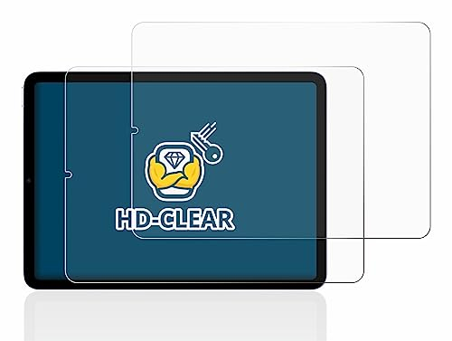 BROTECT (2 Stück Schutzfolie für Apple iPad Air 5 2022 (5. Gen.) Displayschutz Folie Made in Germany, Ultra-Klar